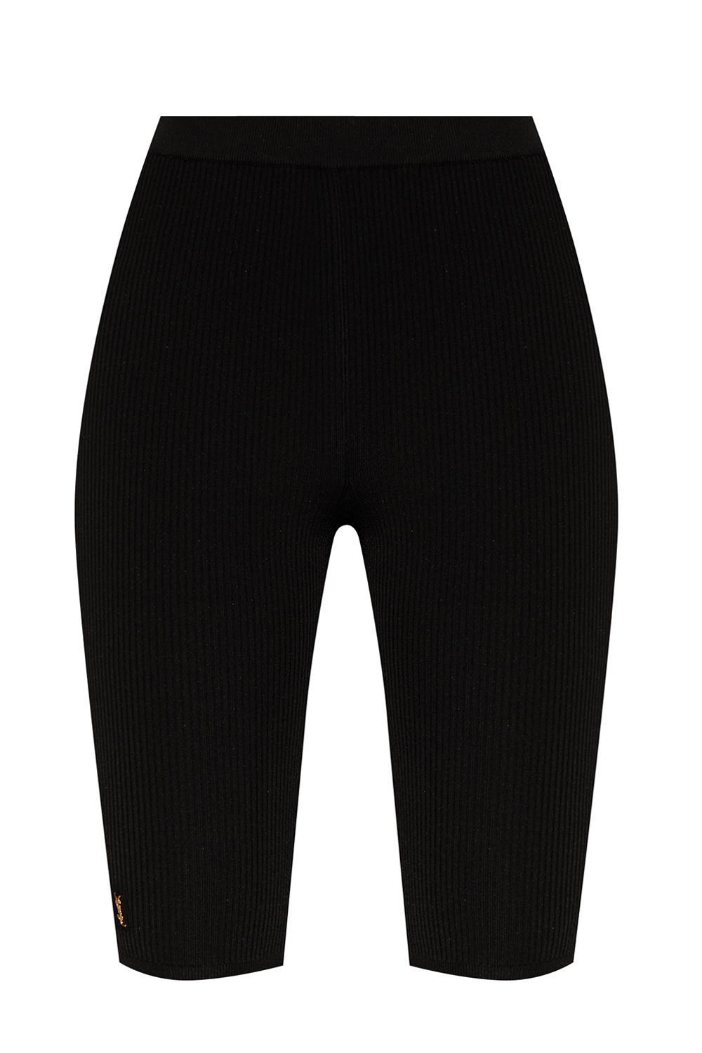Cropped leggings with logo Saint Laurent - Librare yves